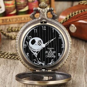 Nightmare Before Christmas Pocket Watch (New)
